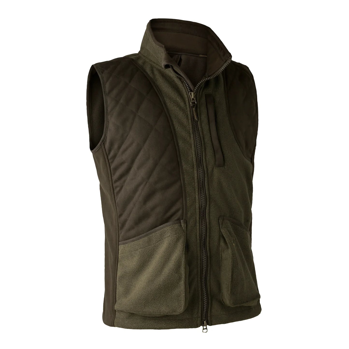 Gamekeeper Skjutväst - Graphite Green Melange - framifrån