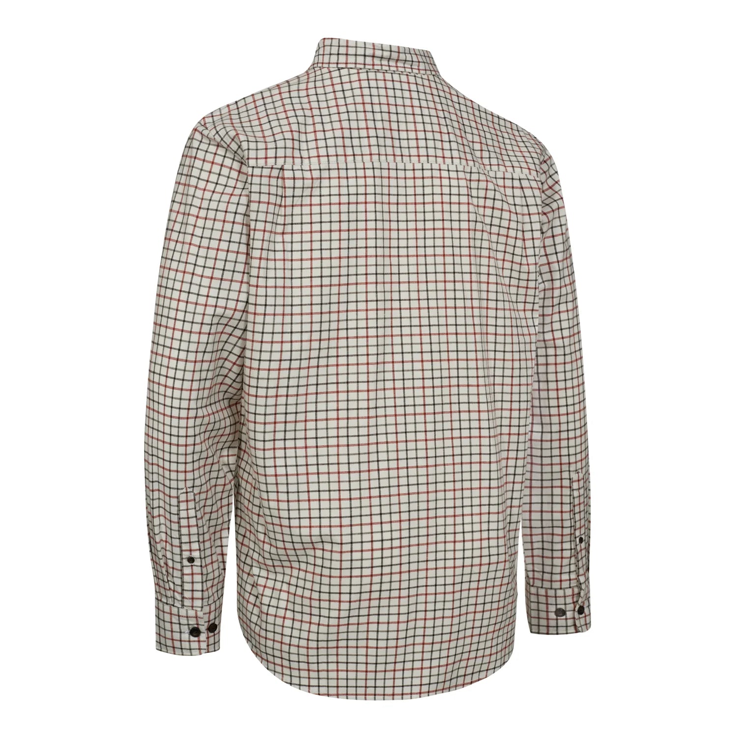 Gavin Skjorta - Orange Check - bakifrån