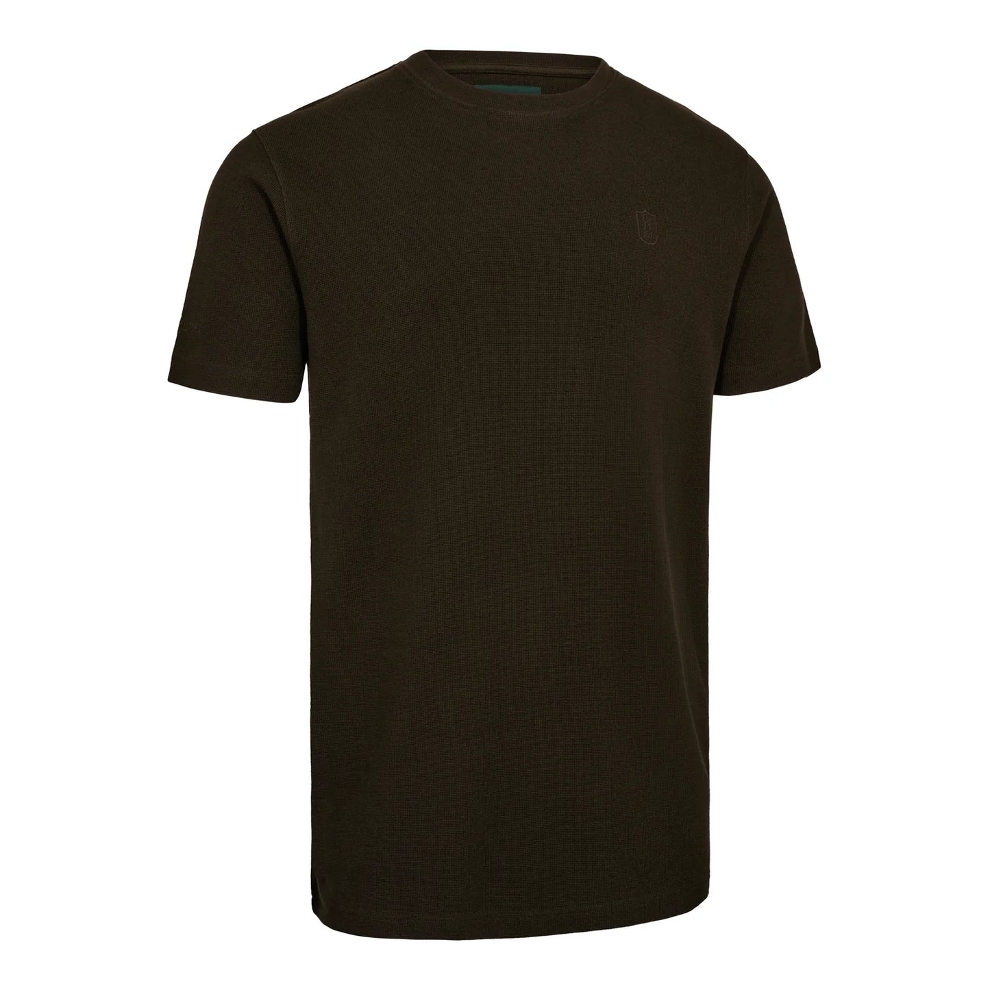 Griffin T-shirt - Otter Brown - framifrån