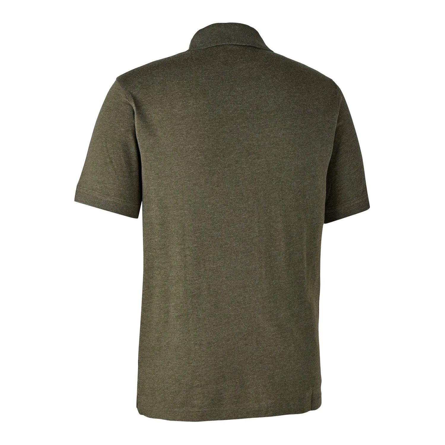 Gunnar Polotröja - Adventure Green Melange - bakifrån