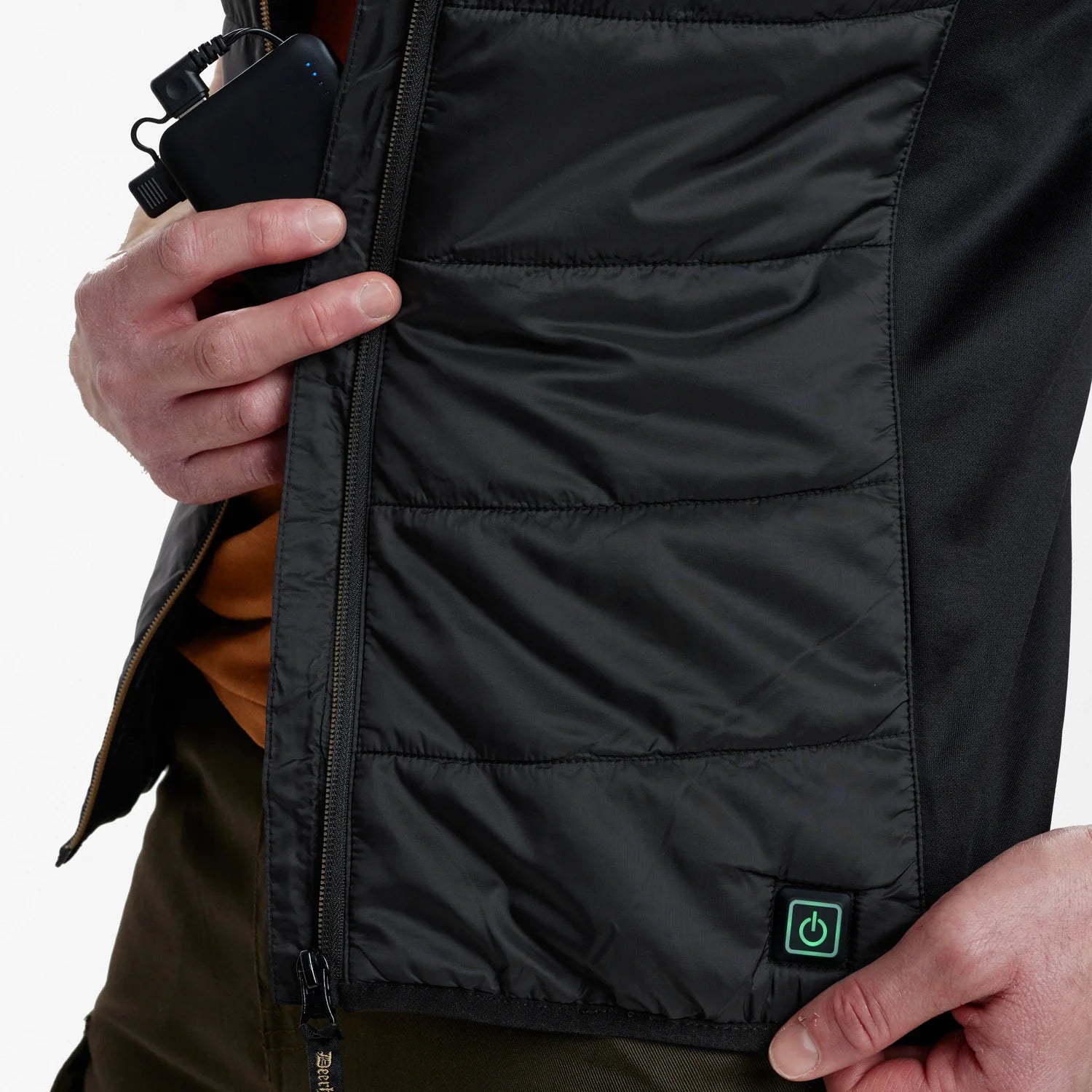 Heat Innerväst - Black - modell detalj