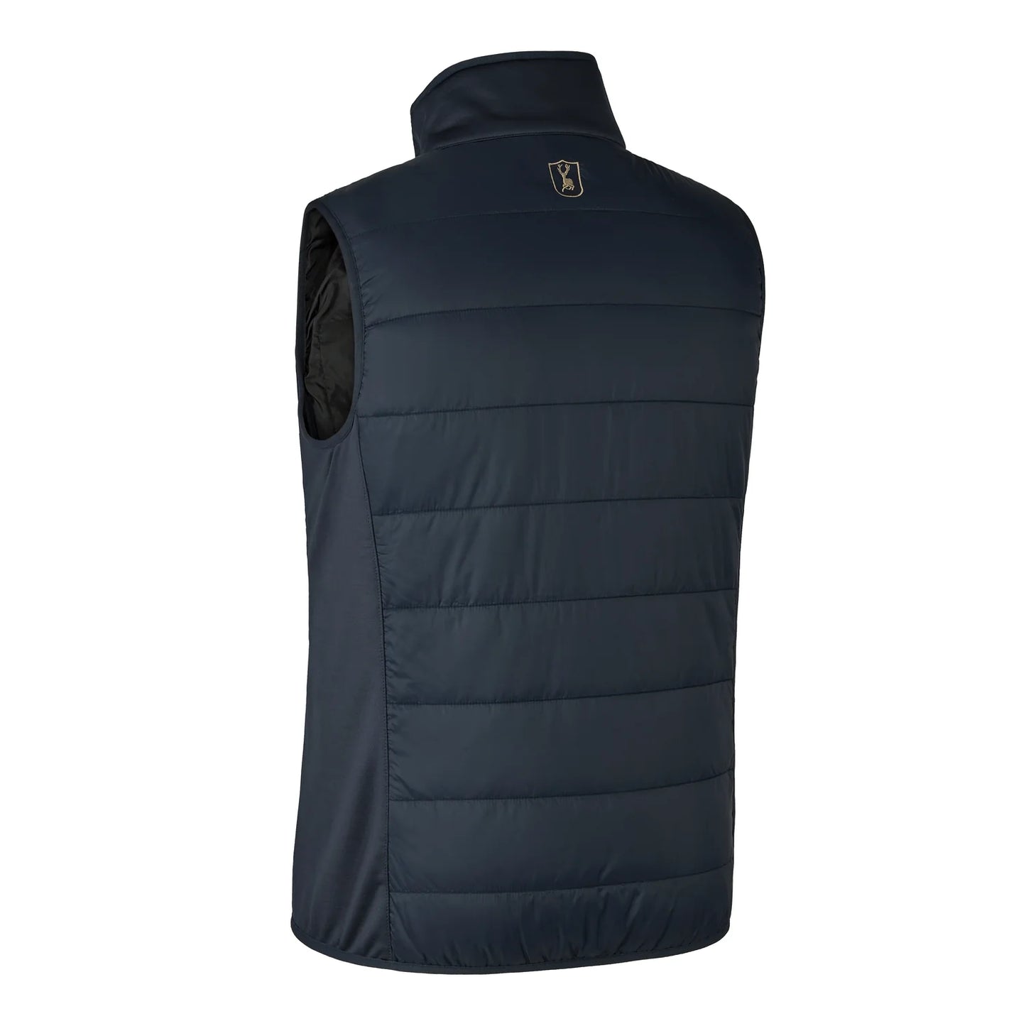 Heat Vadderad väst - Dark Blue - bakifrån