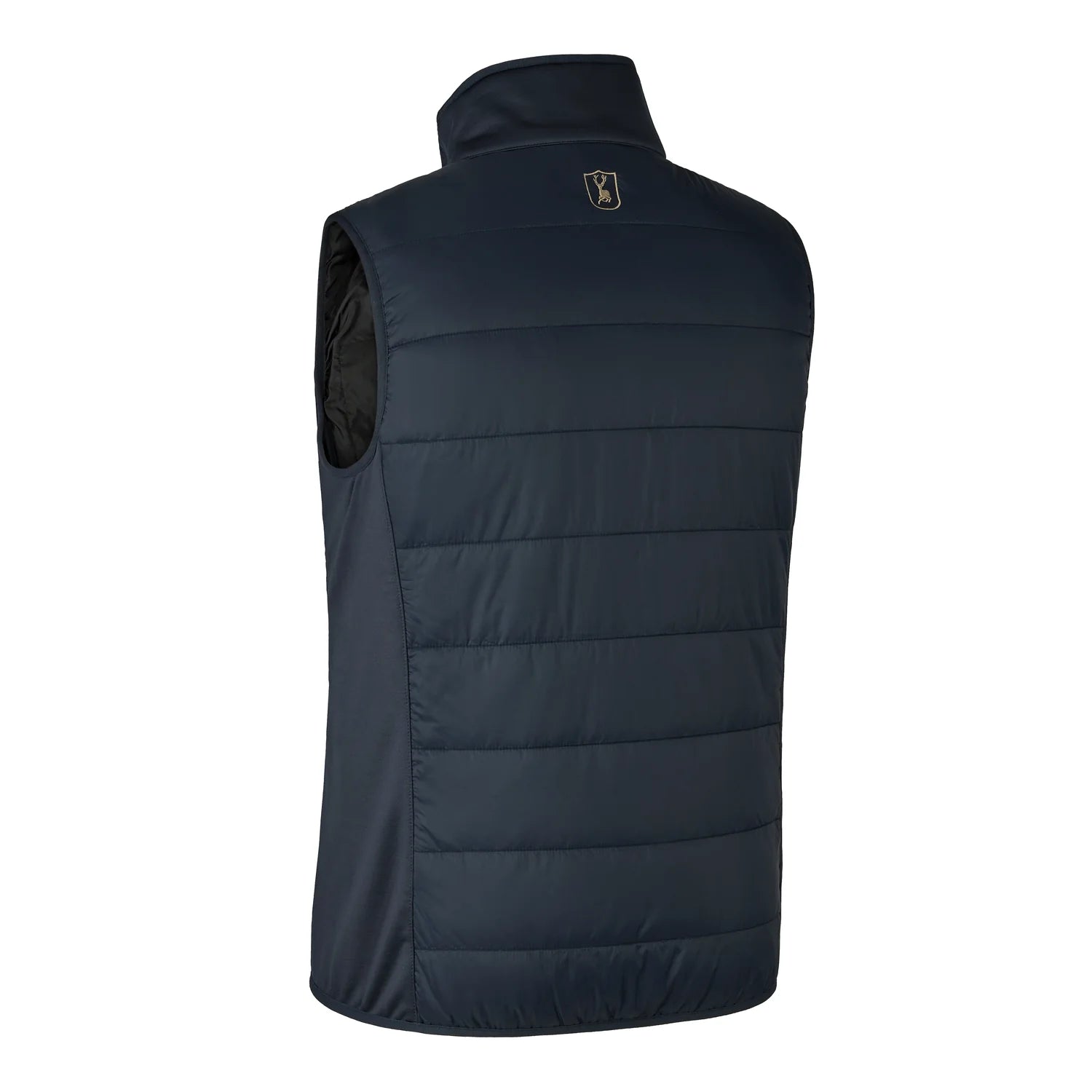 Heat Vadderad väst - Dark Blue - bakifrån
