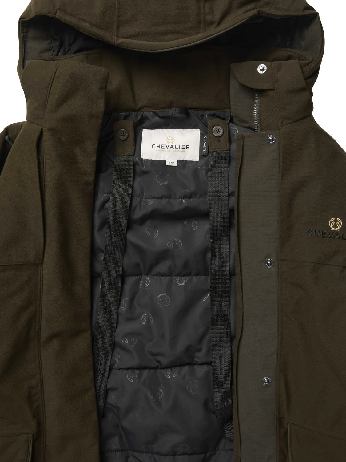 Highland Chevalite Padded Jacket Women Dark Forrest Green - Dark Forest Green - 6