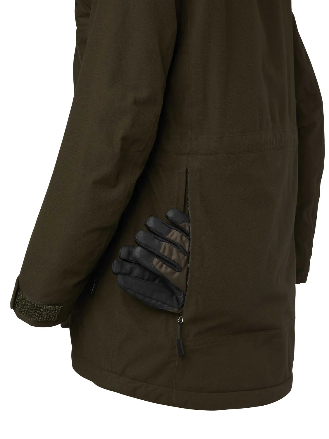 Highland Chevalite Padded Jacket Women Dark Forrest Green - Dark Forest Green - 7