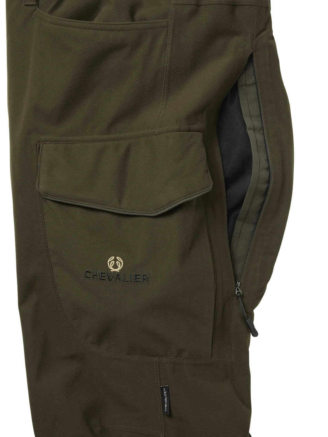 Highland Chevalite Padded Pants Men - Dark Forest Green - 5