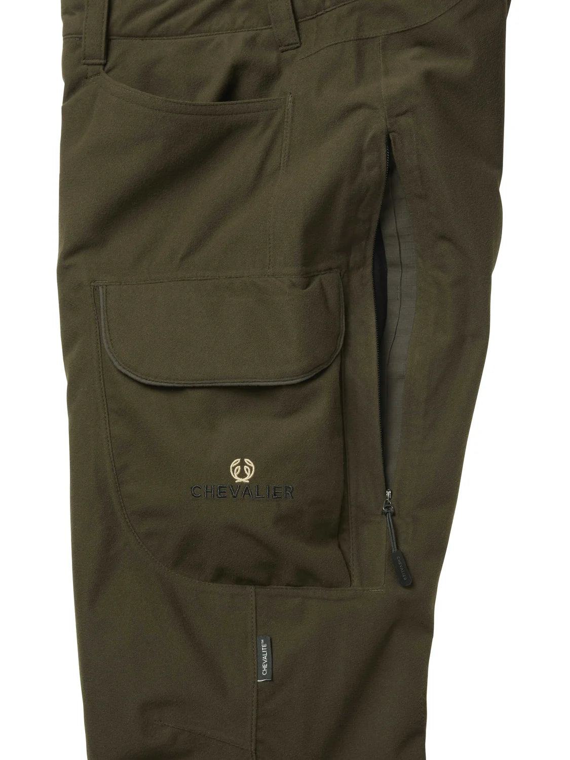 Highland Chevalite Padded Pants Women - Dark Forest Green - 5