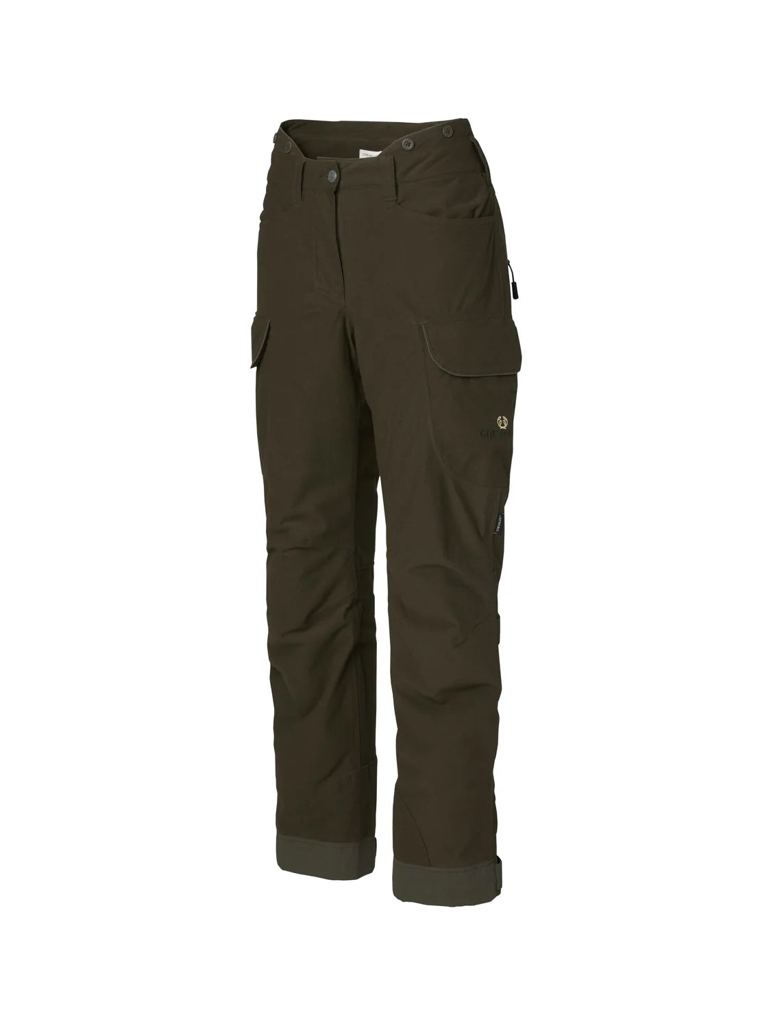 Highland Chevalite Padded Pants Women - Dark Forest Green - 3