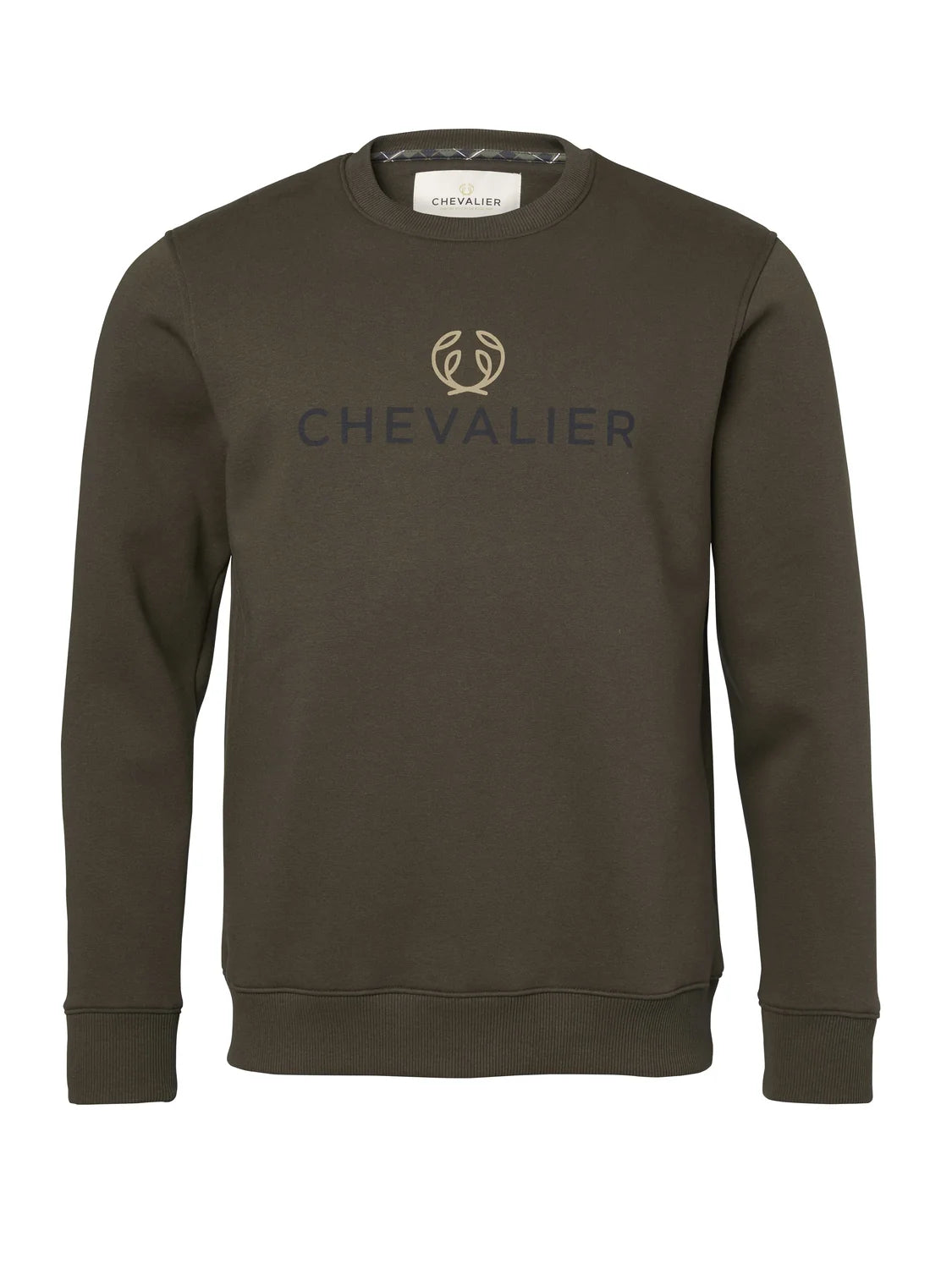 Hill Sweatshirt Men - Leather Brown - 1