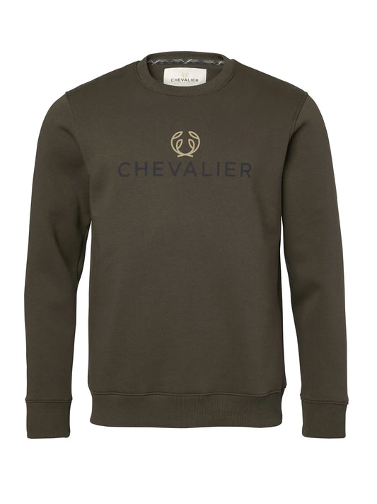Hill Sweatshirt Men - Leather Brown - 1