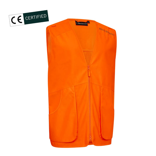 Hunting Mesh Safety väst - Safety Orange - framifrån