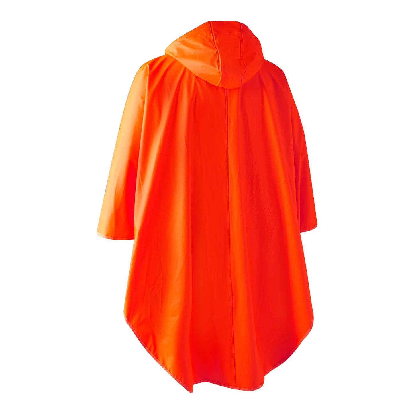 Hurricane Regnponcho - Orange - bakifrån