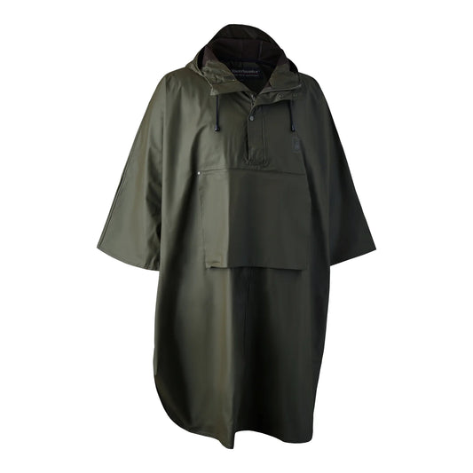 Hurricane Regnponcho - Art Green - framifrån