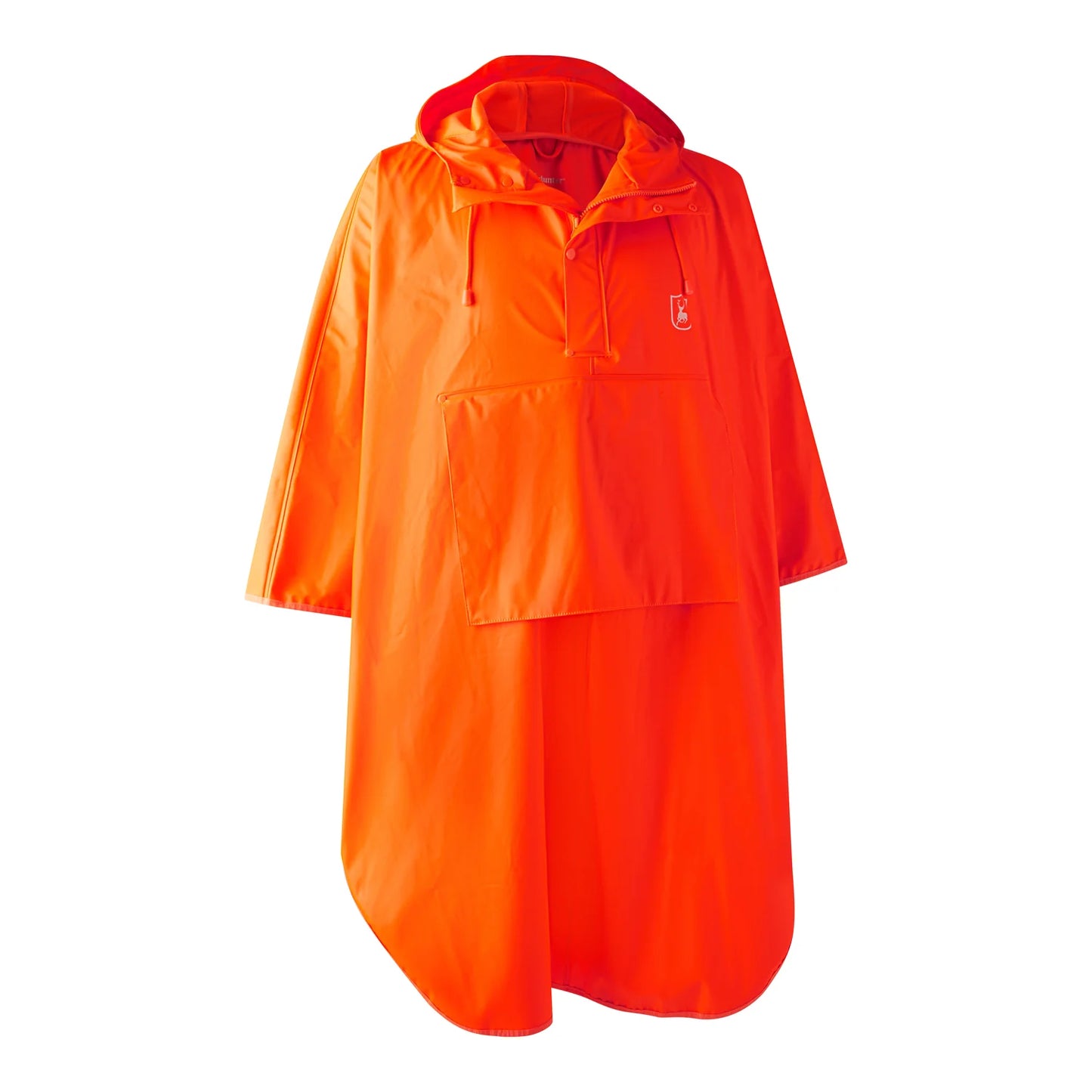 Hurricane Regnponcho - Orange - framifrån