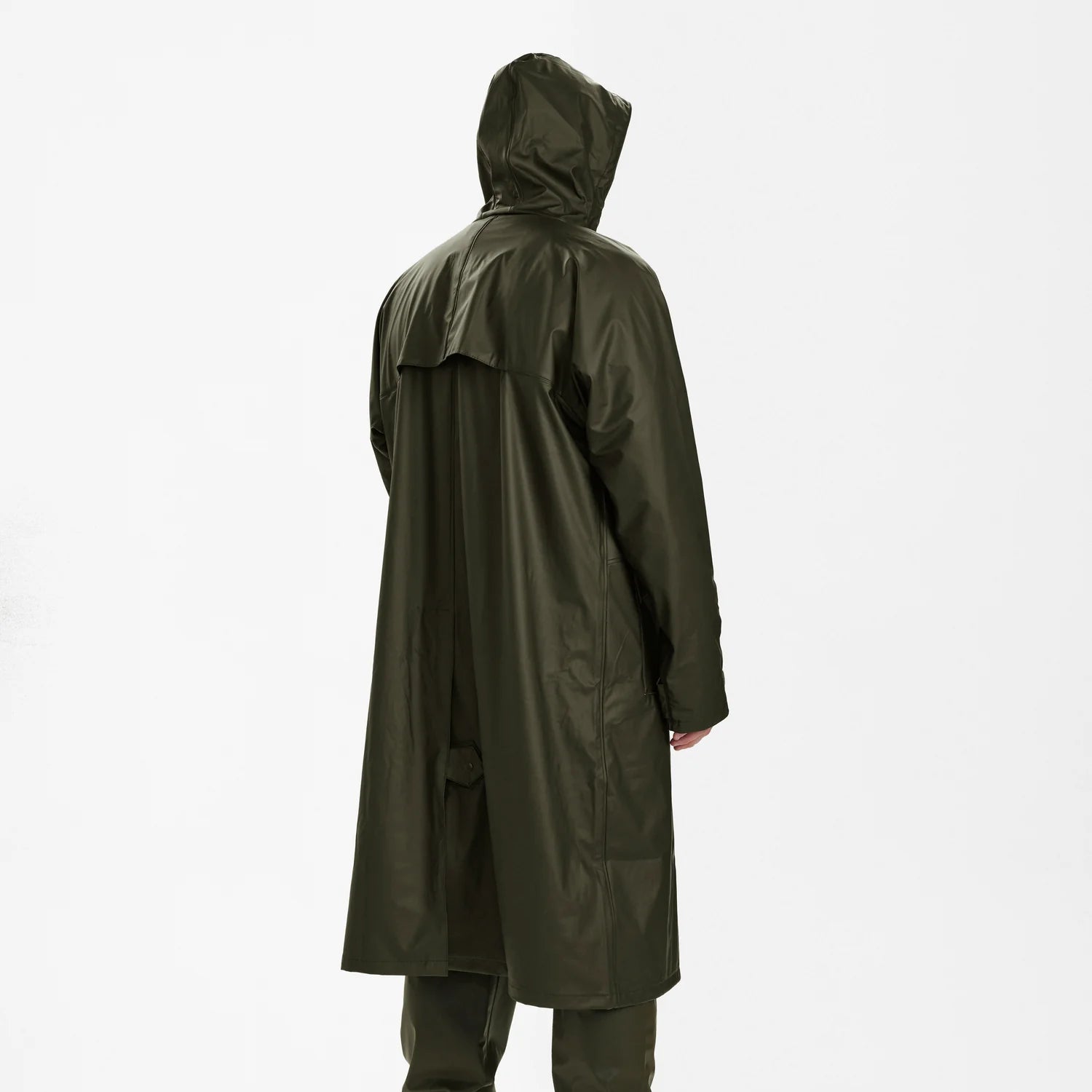 Hurricane Regnrock - Art Green - modell bakifrån