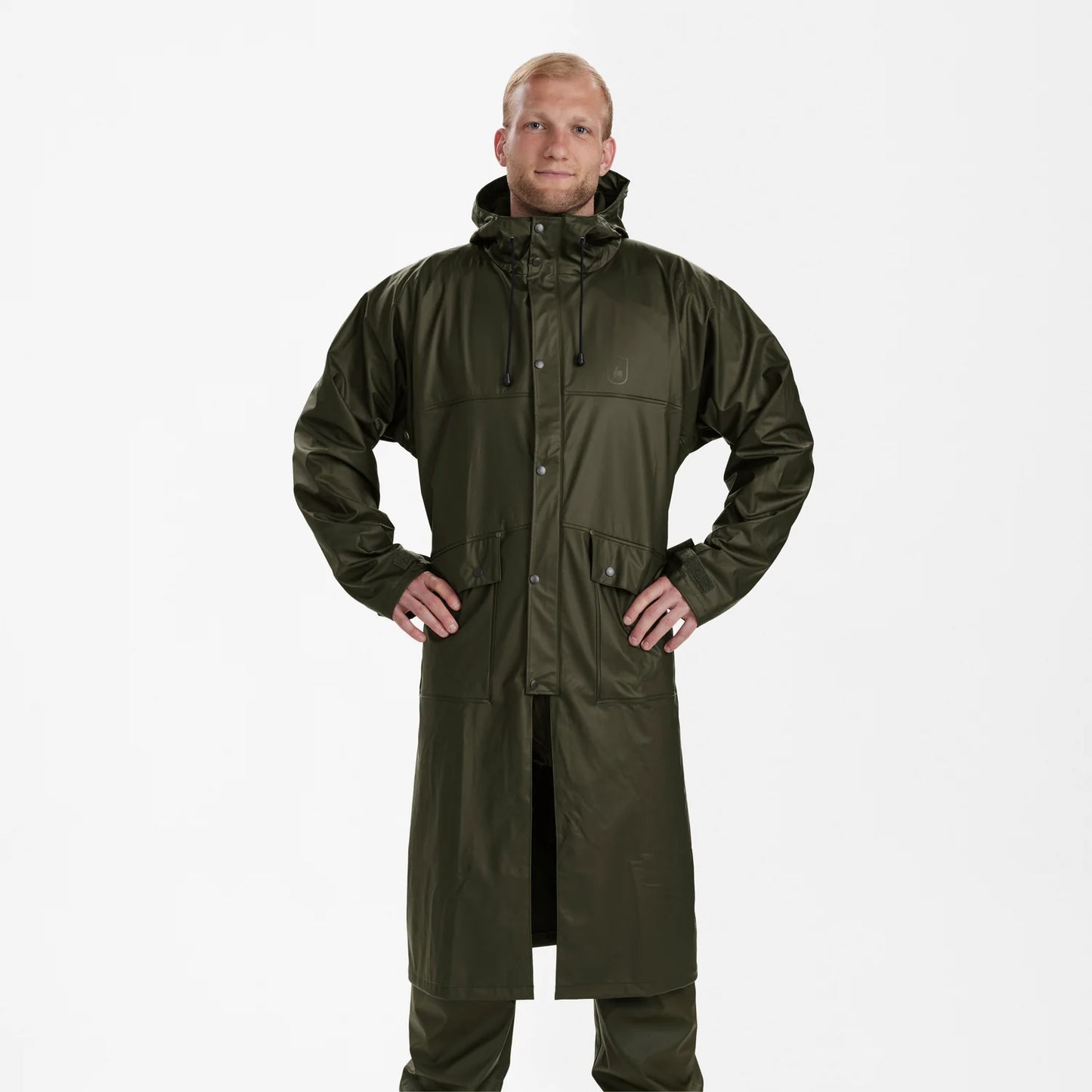 Hurricane Regnrock - Art Green - modell framifrån