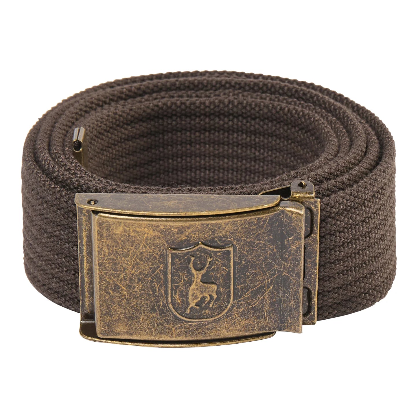 Kanvasbälte - Otter Brown - framifrån