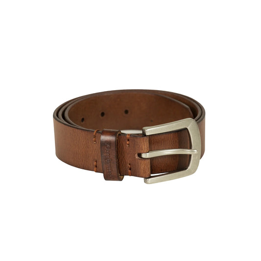 Läderbälte - Cognac Brown - framifrån