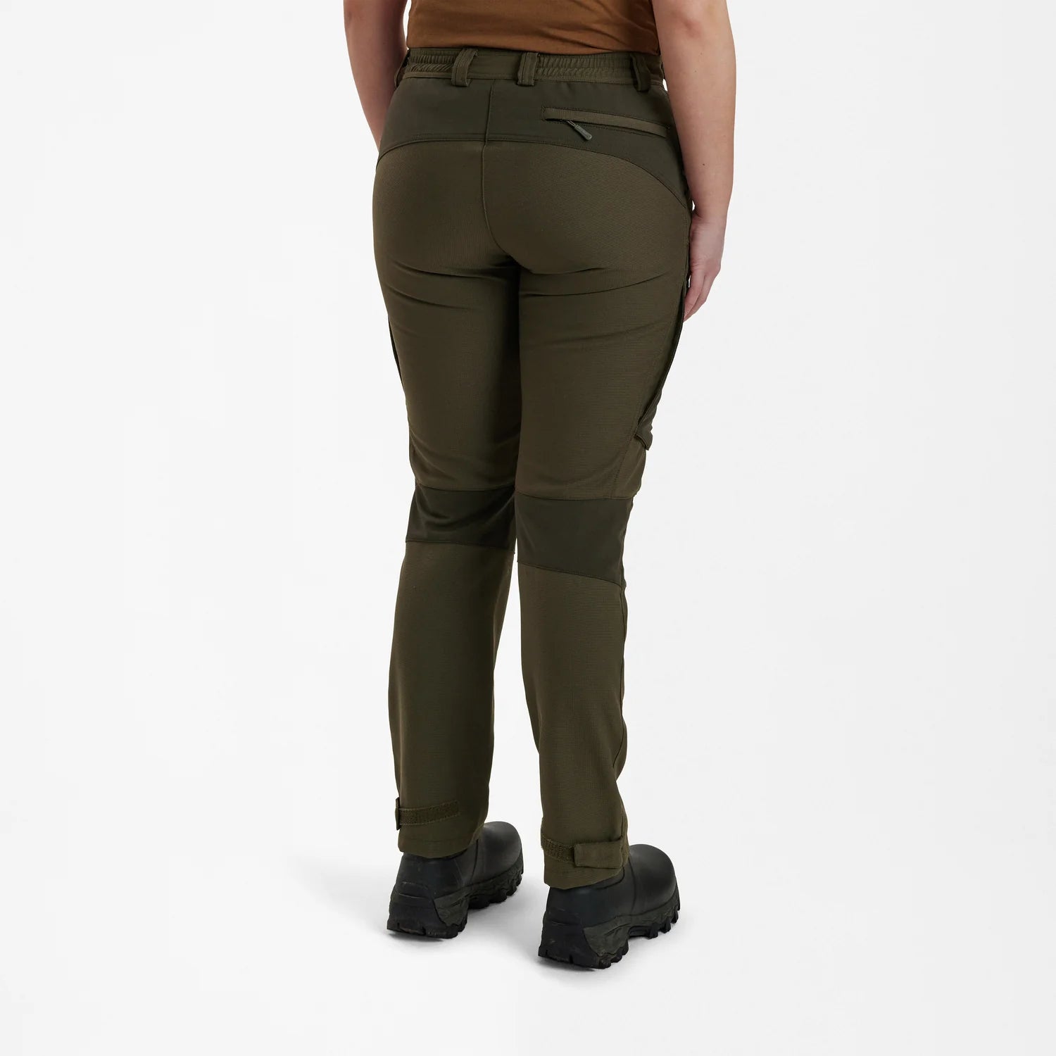 Lady Ann Extreme Byxor - Palm Green - modell bakifrån