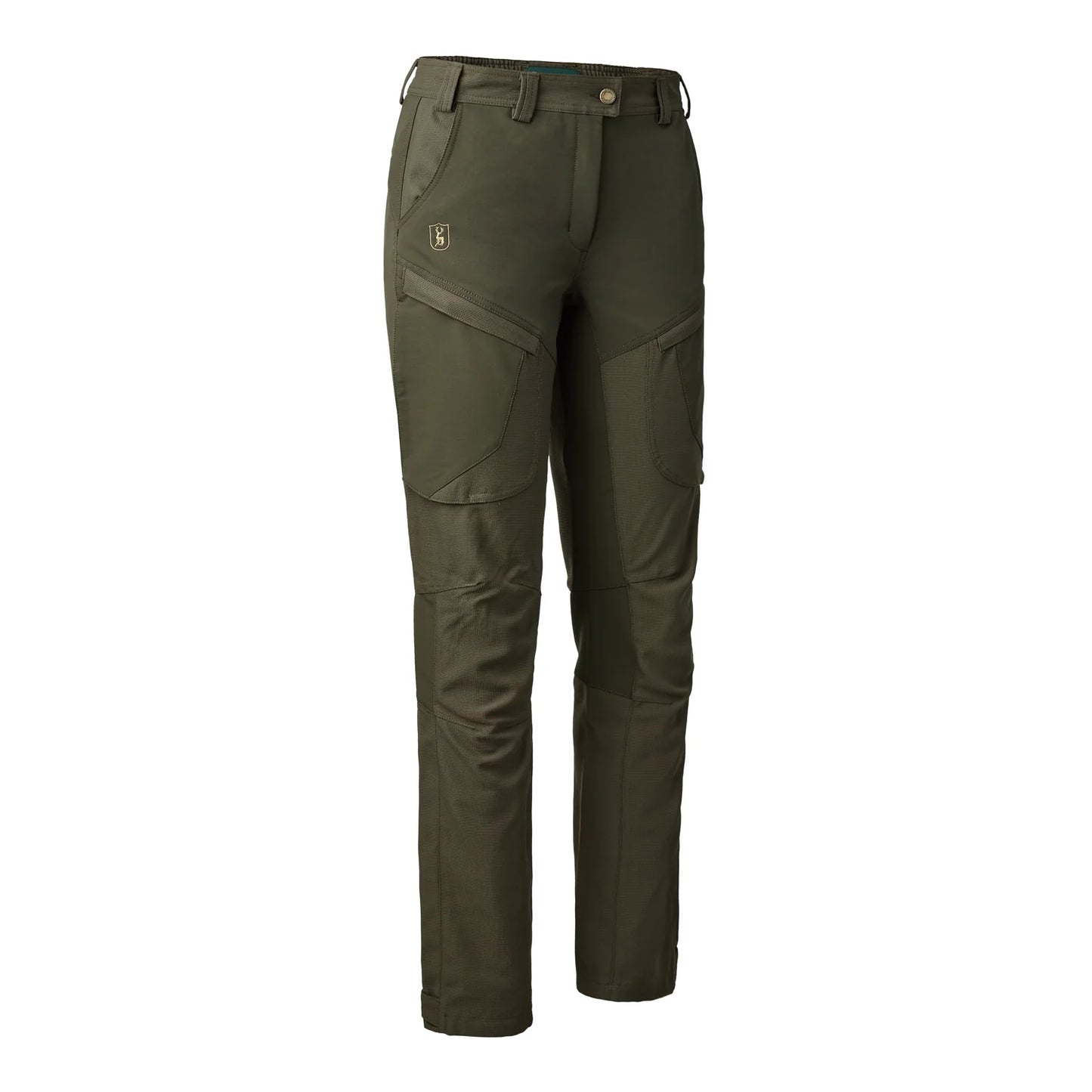 Lady Ann Extreme Byxor - Palm Green - framifrån