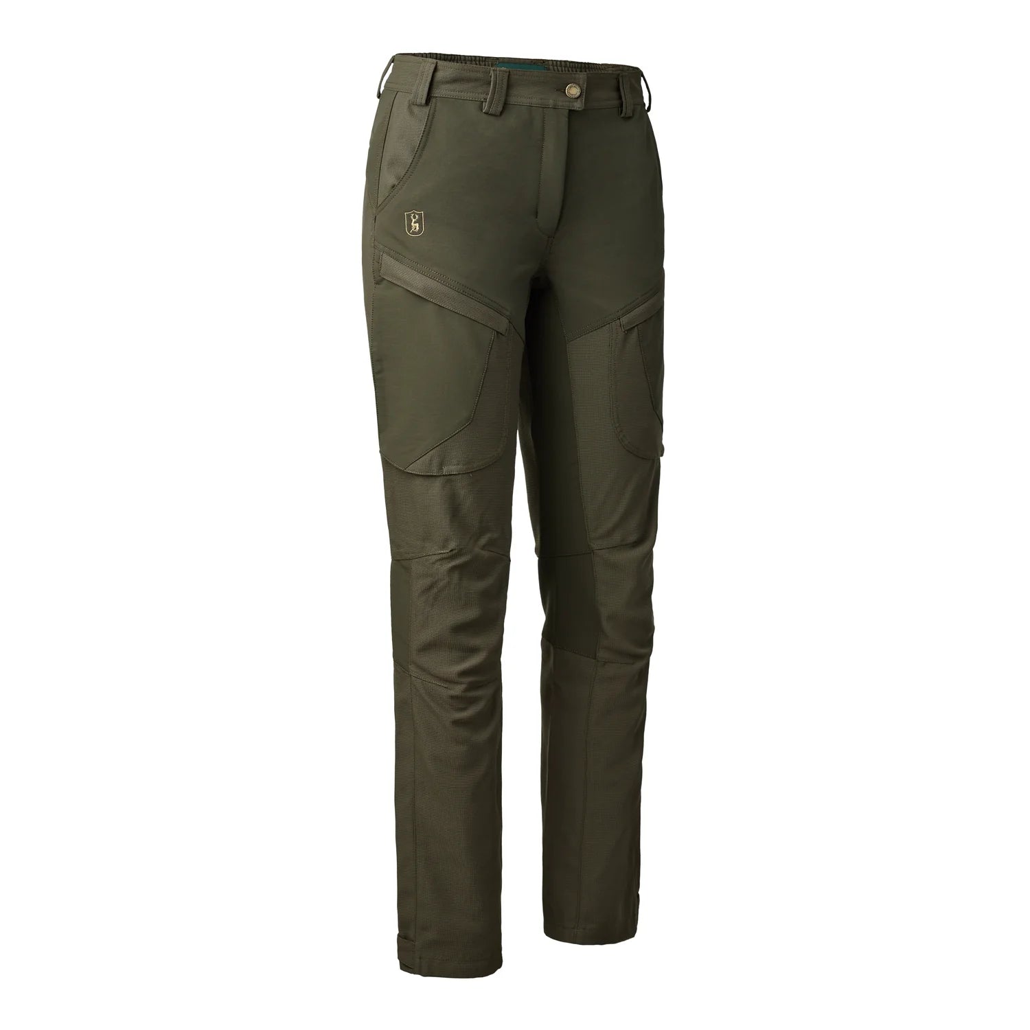 Lady Ann Extreme Byxor - Palm Green - framifrån