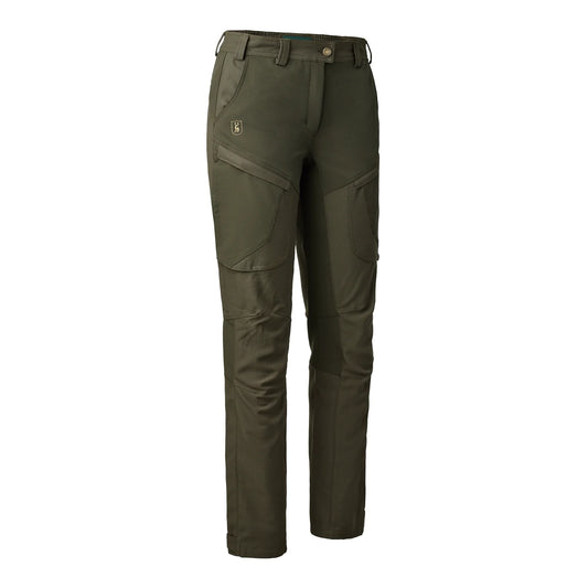 Lady Ann Extreme Byxor - Palm Green - framifrån