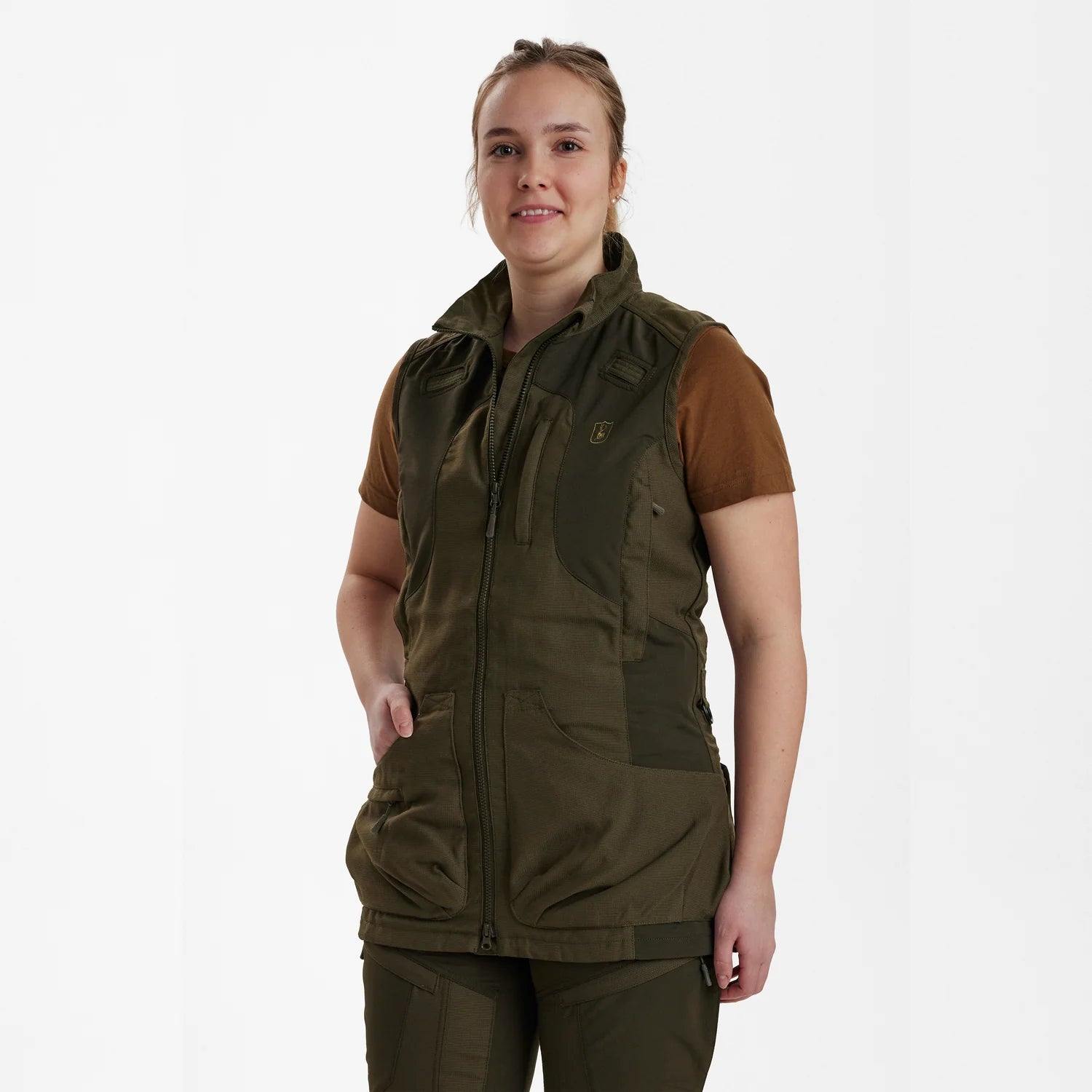 Lady Ann Extreme Väst - Palm Green - modell framifrån