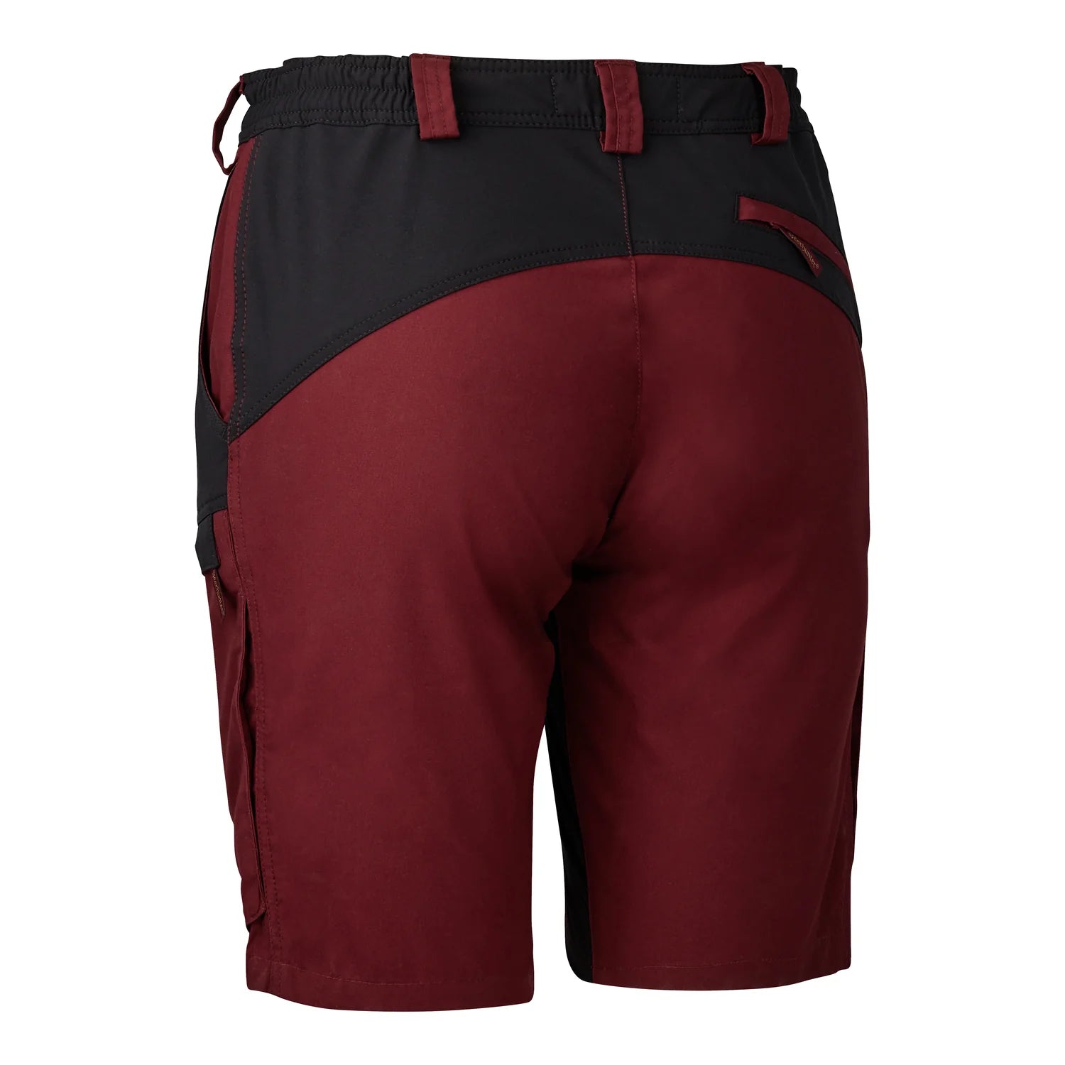 Lady Ann Shorts - Oxblood Red - bakifrån