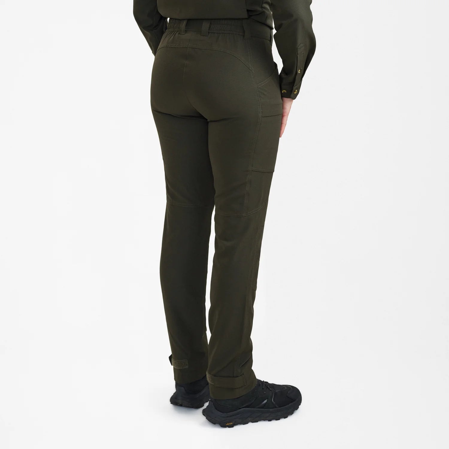 Lady Canopy Byxor - Forest Green - modell bakifrån
