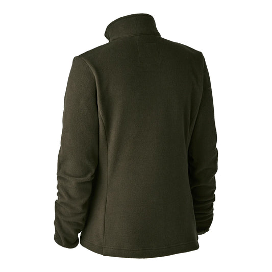 Lady Chasse Fleecejacka - Beluga - bakifrån