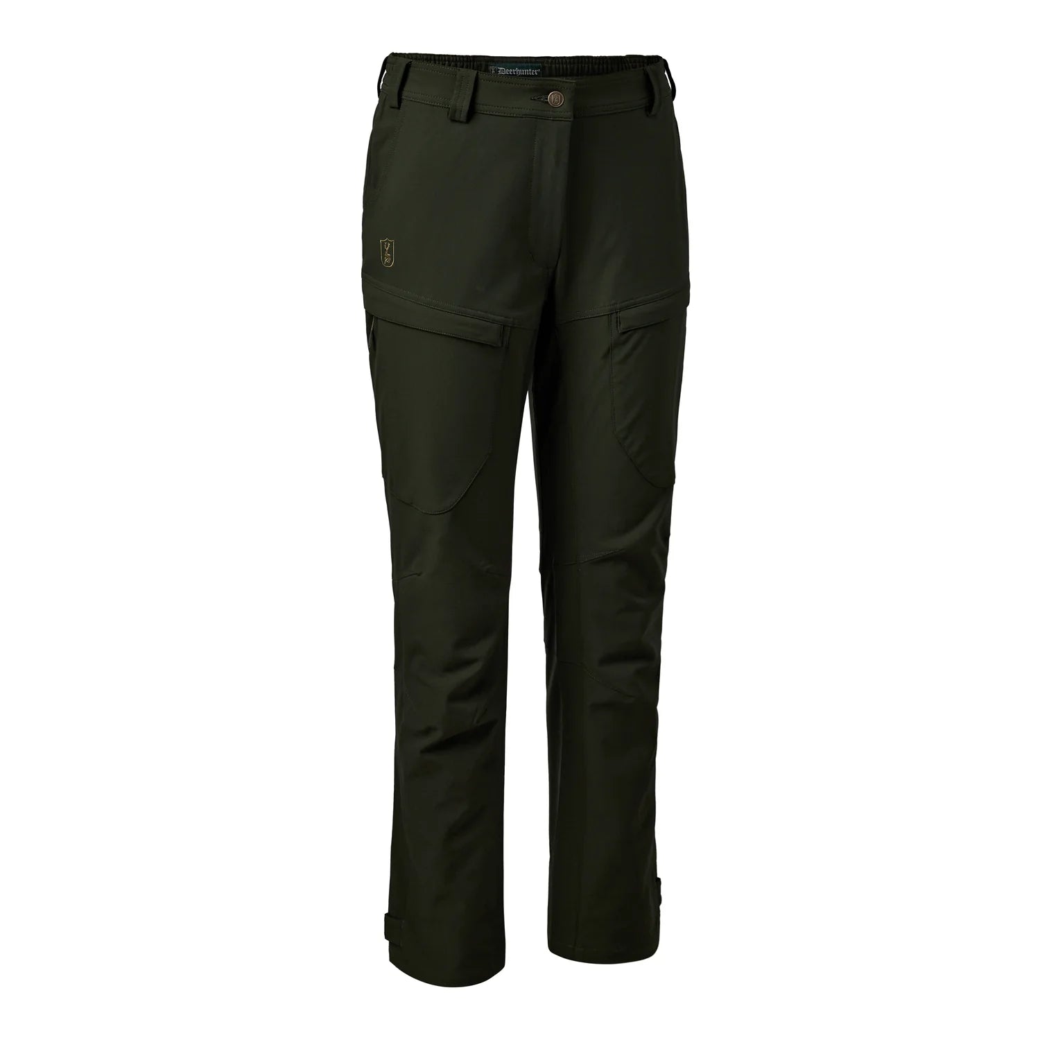 Lady Climate Byxor med 37.5® Technology - Forest Ember - framifrån