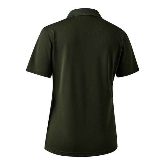 Lady Climate Pikétröja med 37.5® Technology - Forest Ember - bakifrån