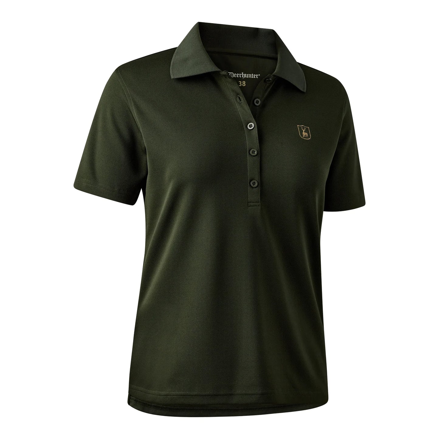 Lady Climate Pikétröja med 37.5® Technology - Forest Ember - framifrån