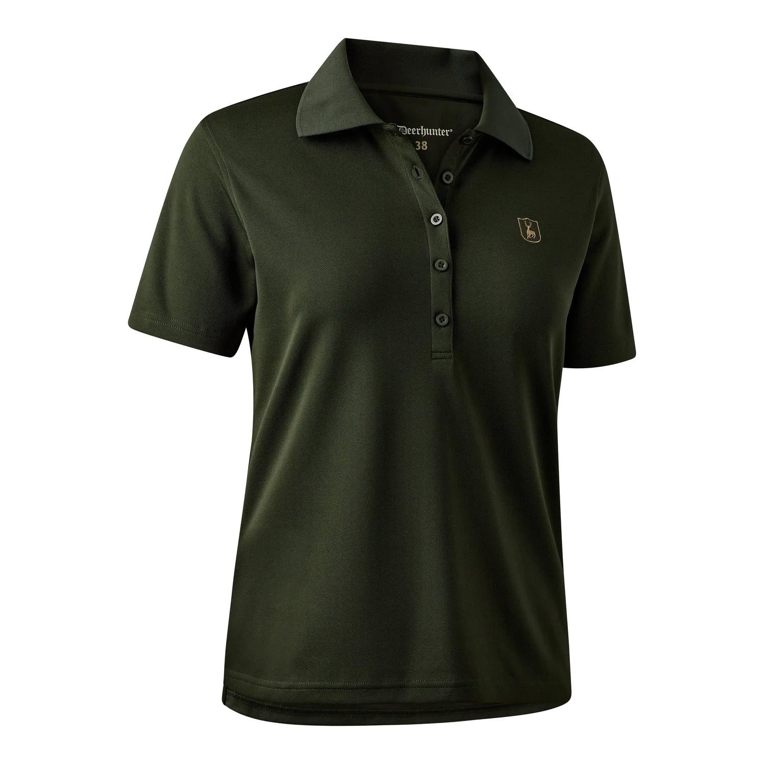 Lady Climate Pikétröja med 37.5® Technology - Forest Ember - framifrån