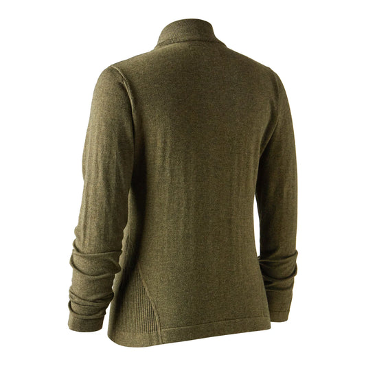 Lady Darlington Stickad Cardigan - Cypress - bakifrån