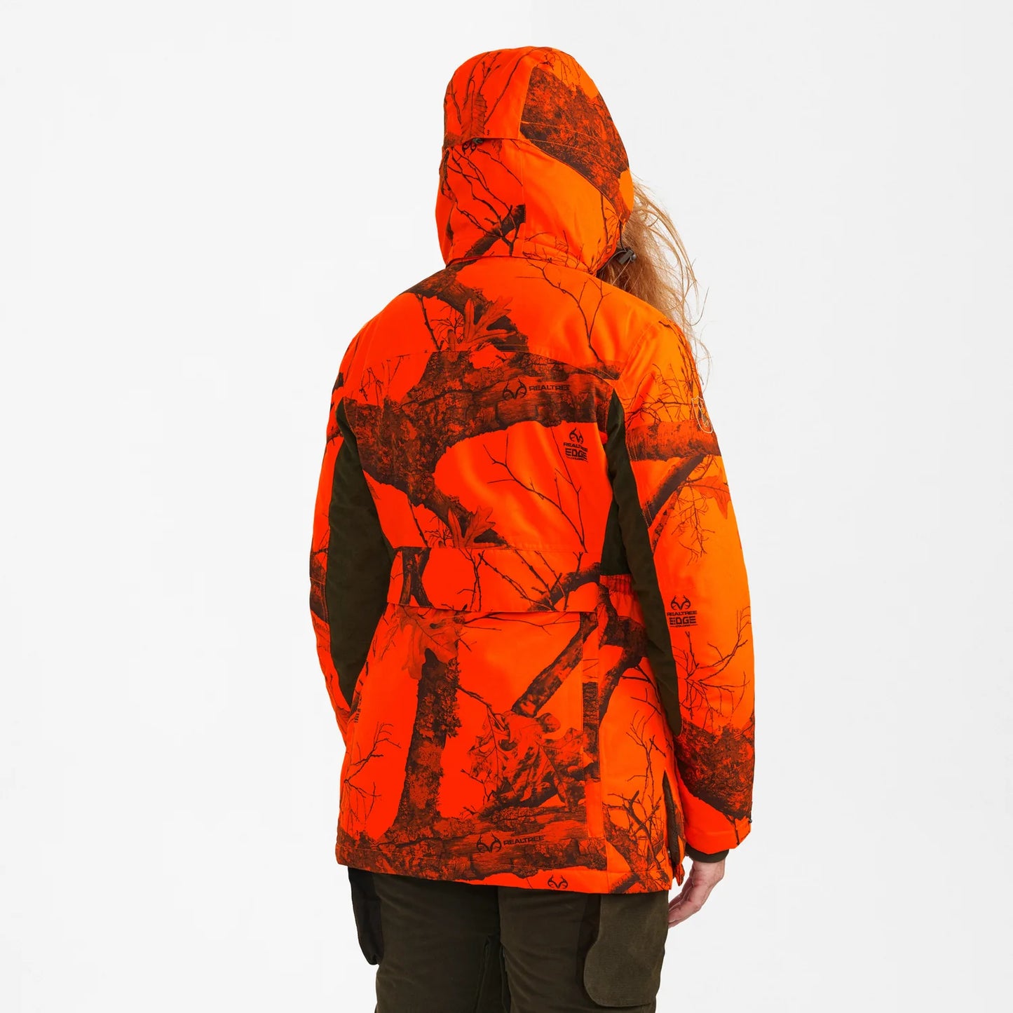 Lady Eagle Vinterjacka - REALTREE EDGE® ORANGE - modell bakifrån