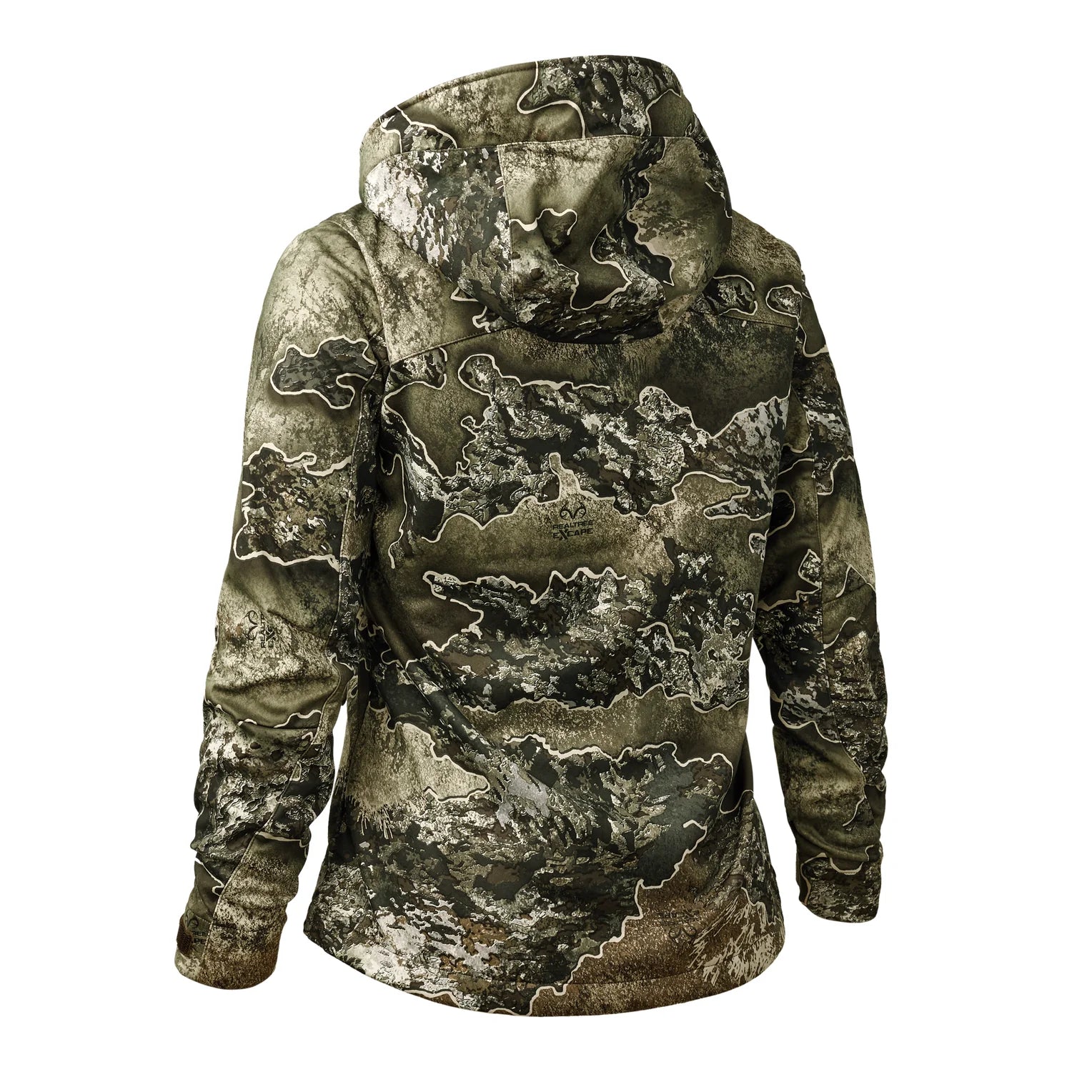 Lady Excape Softshell-jacka - REALTREE EXCAPE™ - bakifrån