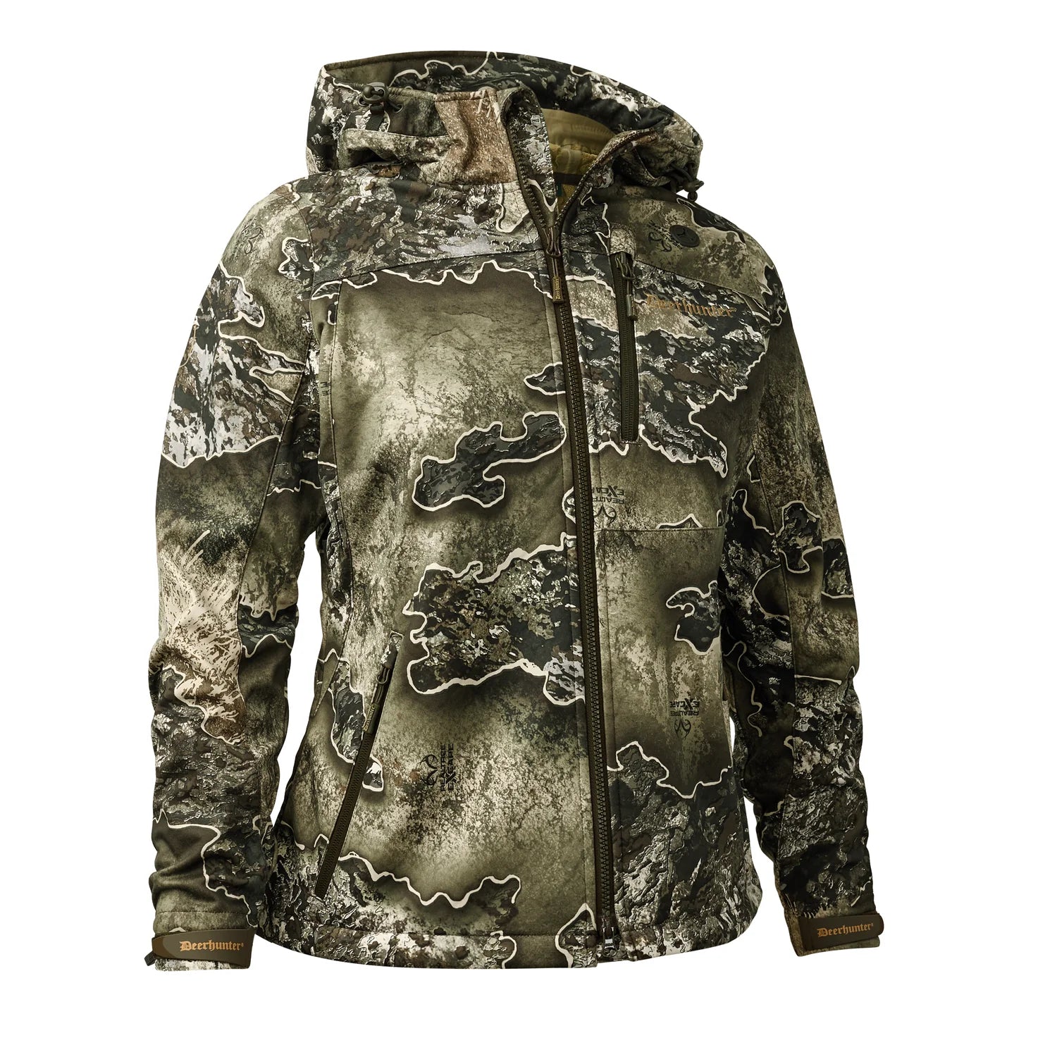 Lady Excape Softshell-jacka - REALTREE EXCAPE™ - framifrån