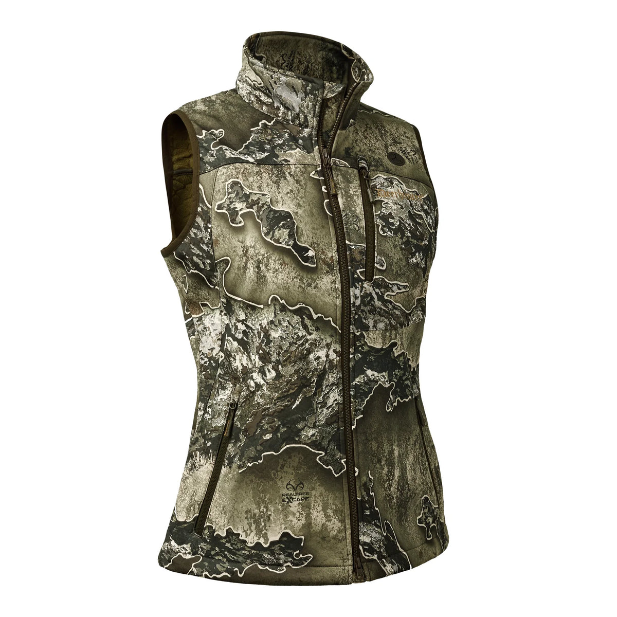 Lady Excape Softshell-väst - REALTREE EXCAPE™ - framifrån