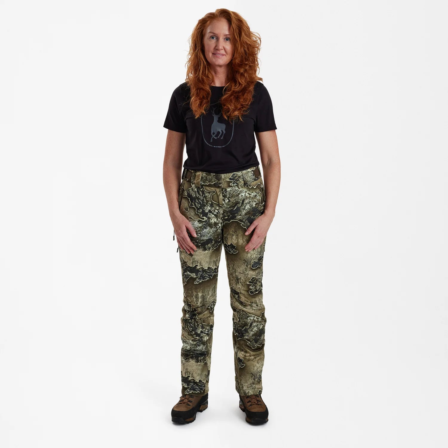 Lady Excape Winter byxor - REALTREE EXCAPE™ - modell framifrån