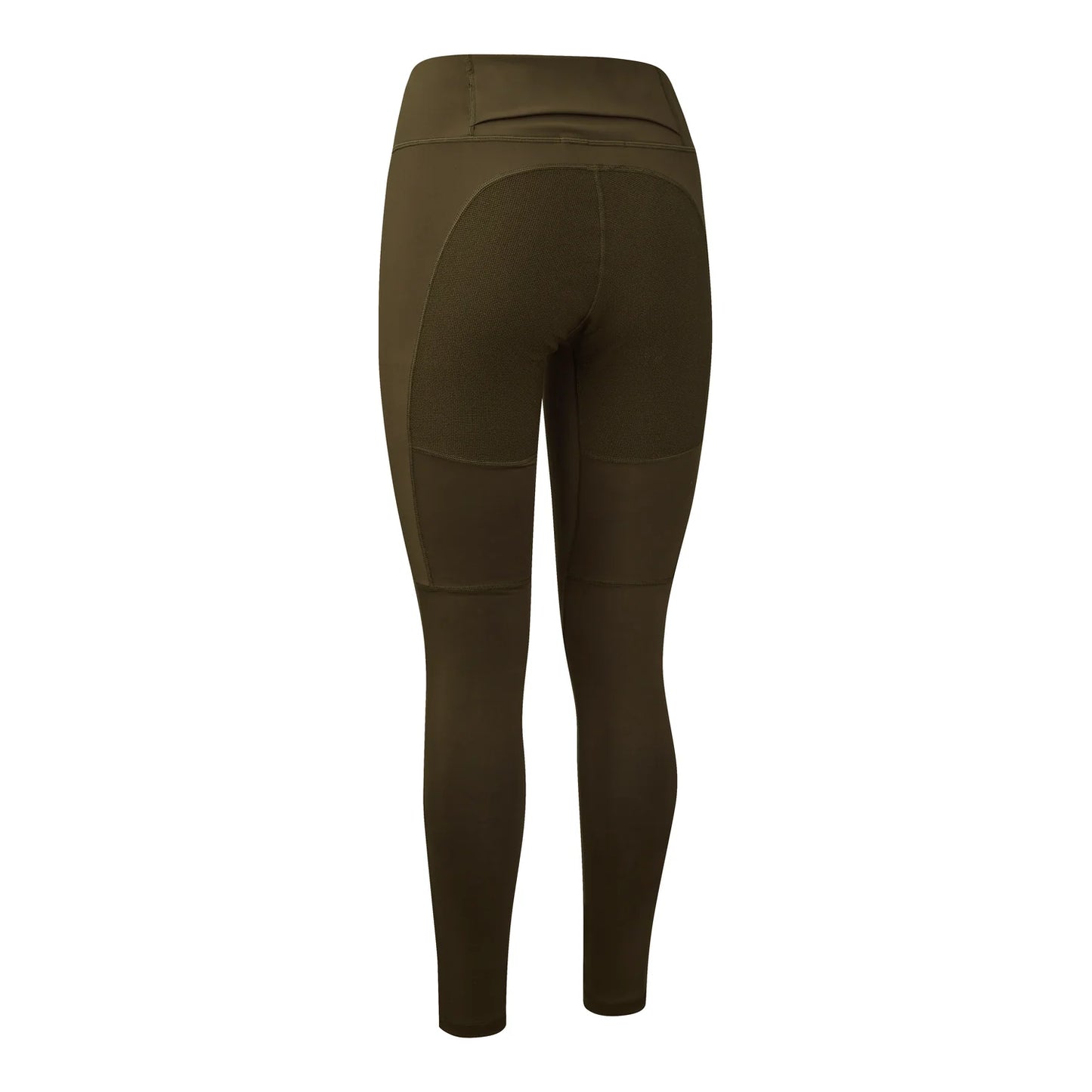 Lady Förstärkta Tights - Art Green - bakifrån