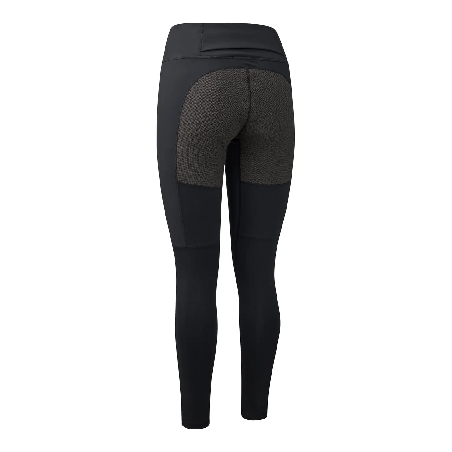 Lady Förstärkta Tights - Black - bakifrån