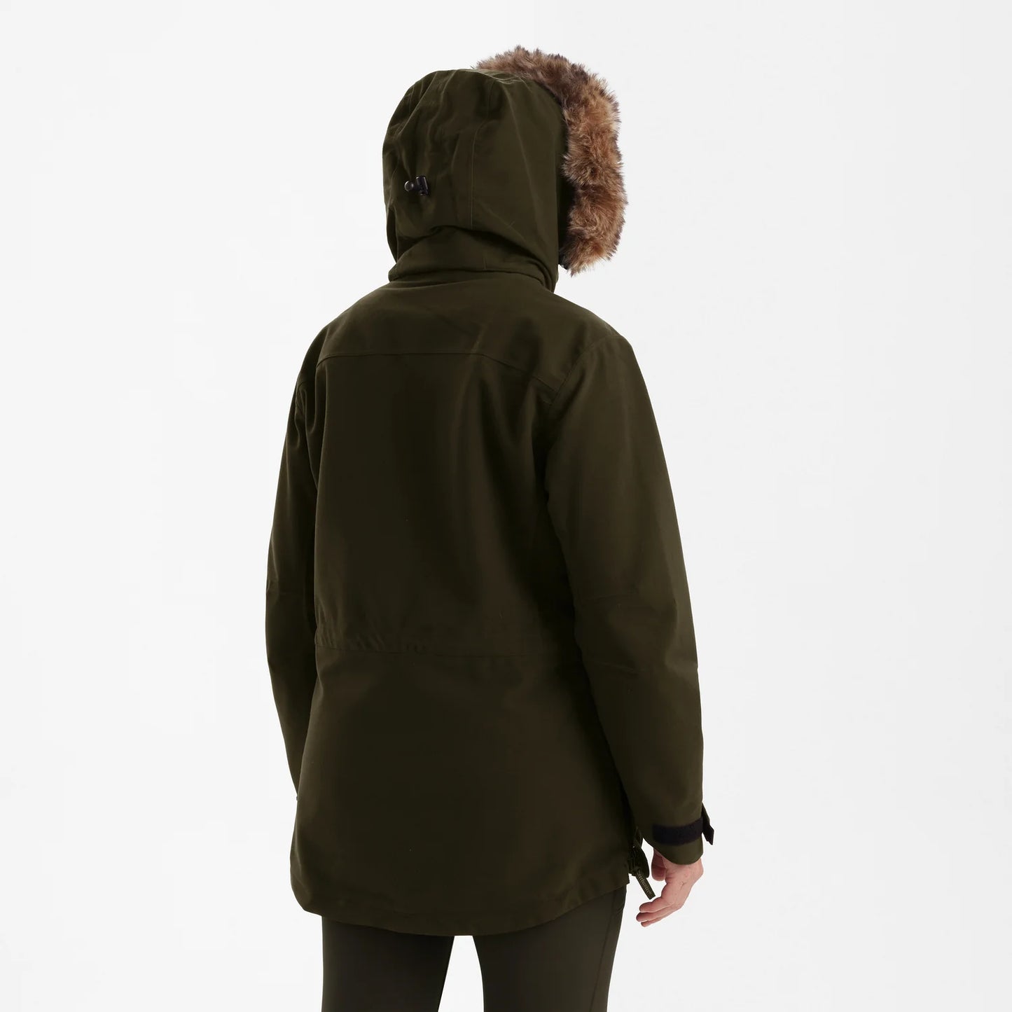 Lady Gabby Anorak - Peat - modell bakifrån