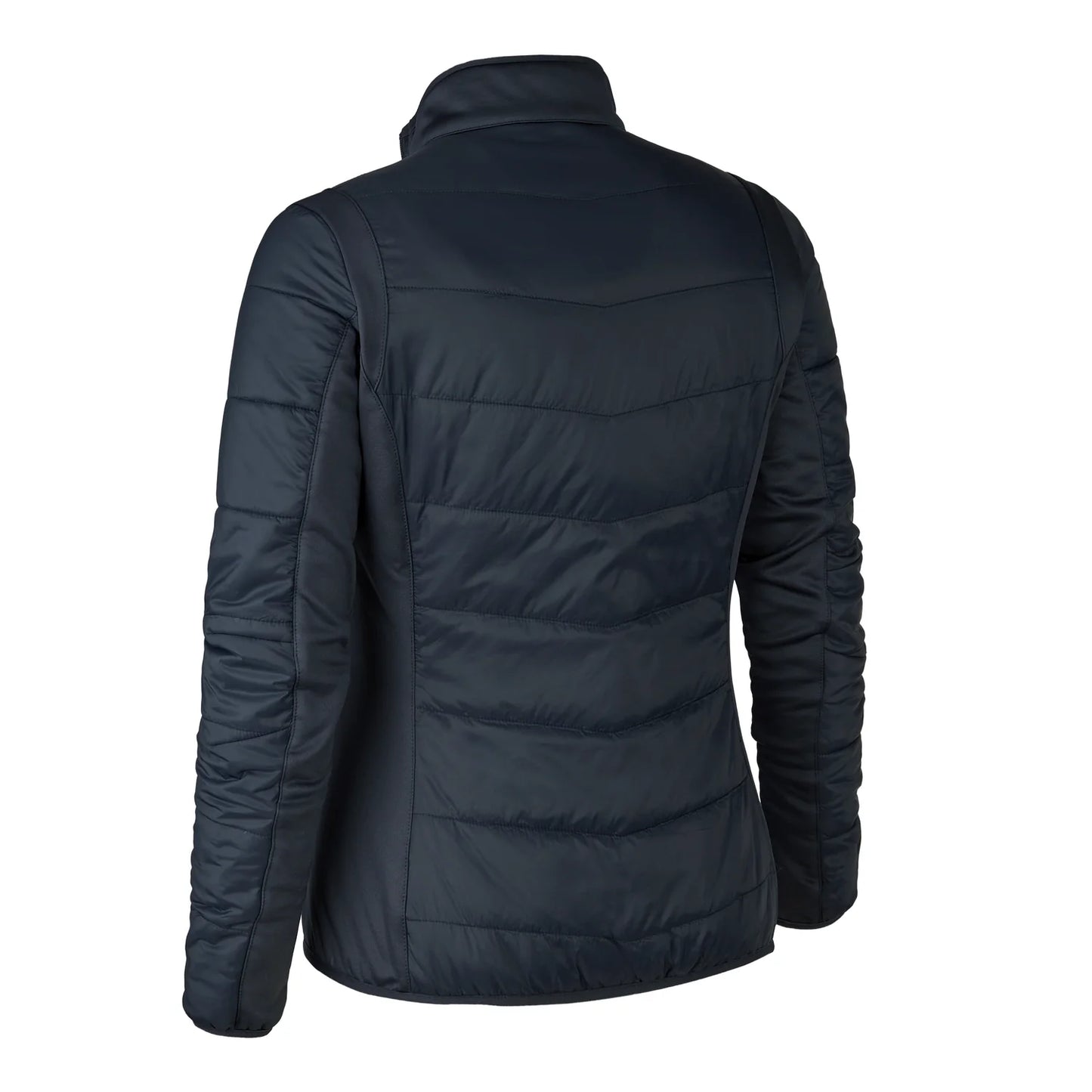Lady Heat vadderad jacka - Dark Blue - bakifrån