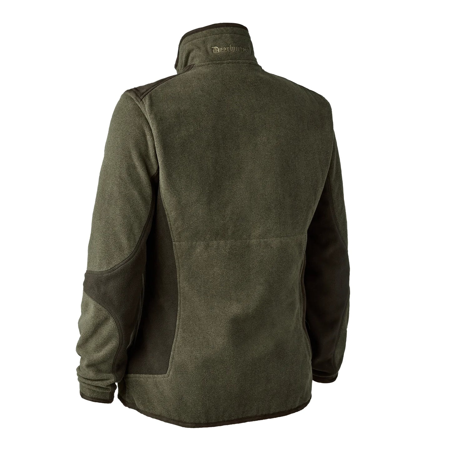 Lady Pam Bonded Fleecejacka - Graphite Green Melange - bakifrån
