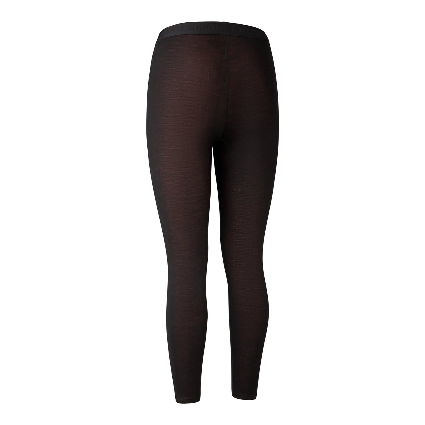 Lady Quinn merinoleggings - Black Oak - bakifrån