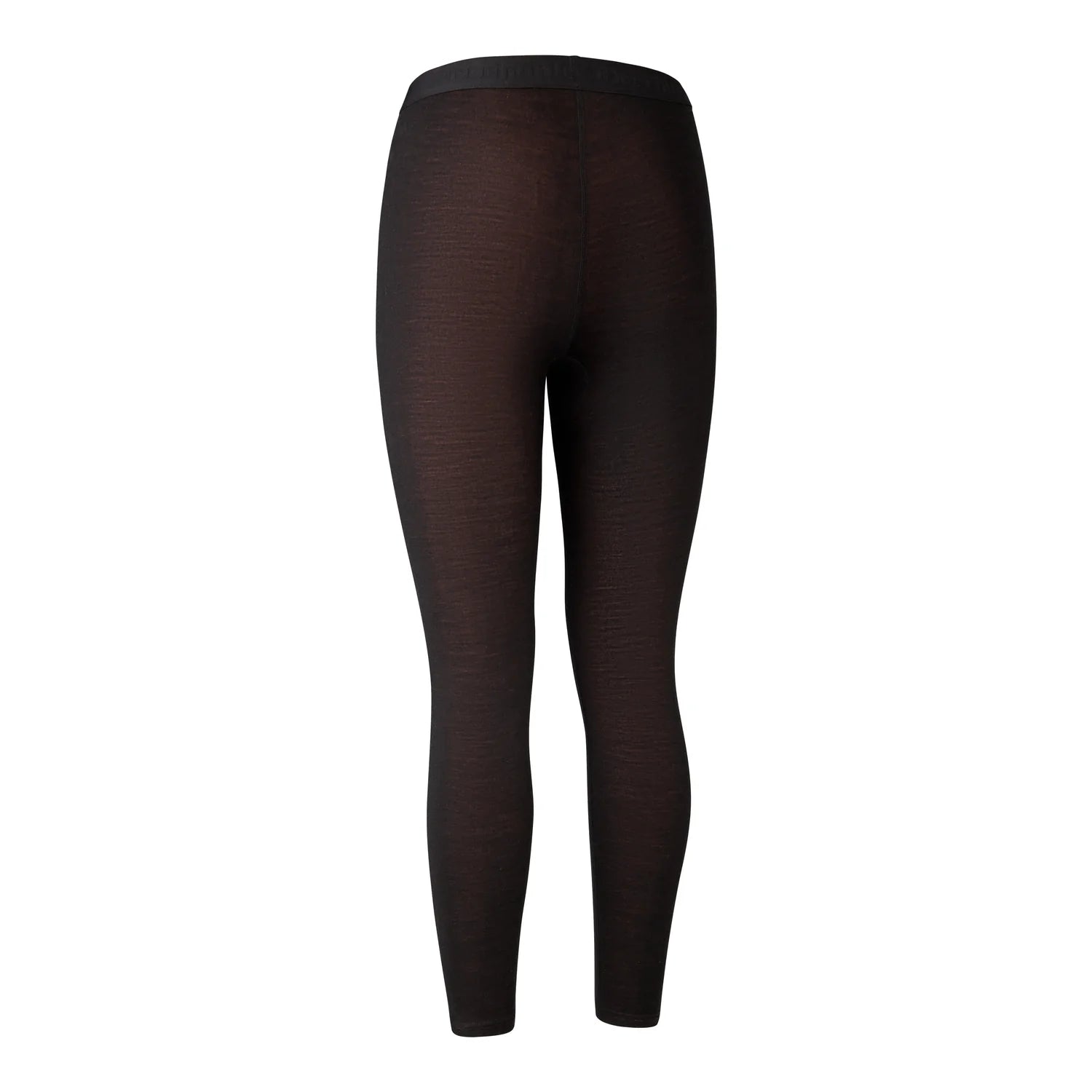 Lady Quinn merinoleggings - Black Oak - bakifrån
