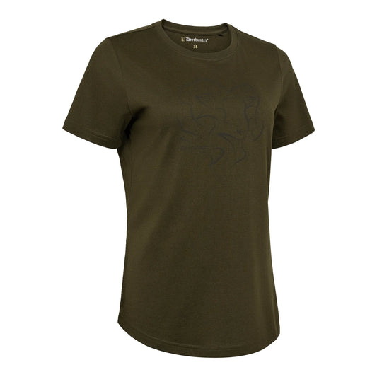 Lady Saga T-Shirt - Beluga - framifrån