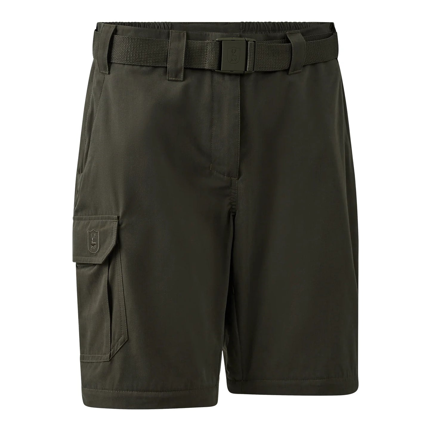 Lady Slogen Zip-Off Byxor - Timber - framifrån