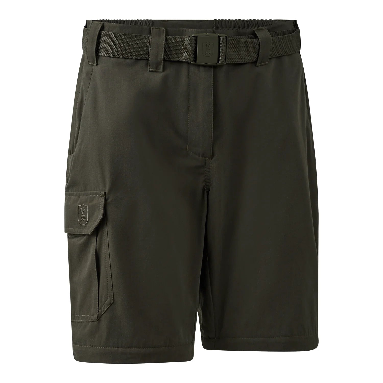 Lady Slogen Zip-Off Byxor - Timber - framifrån